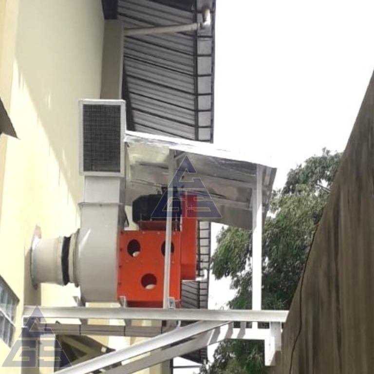 PEMASANGAN CENTRIFUGAL RUANGAN OVEN