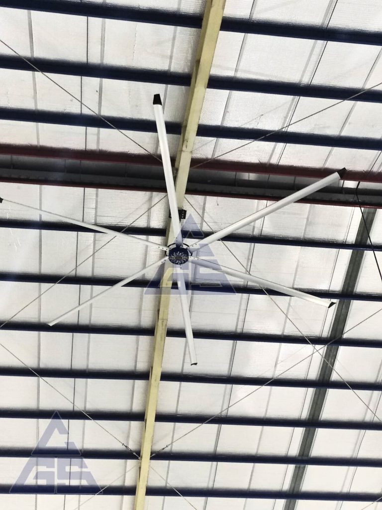 Pemasangan Kipas HVLS Kendal