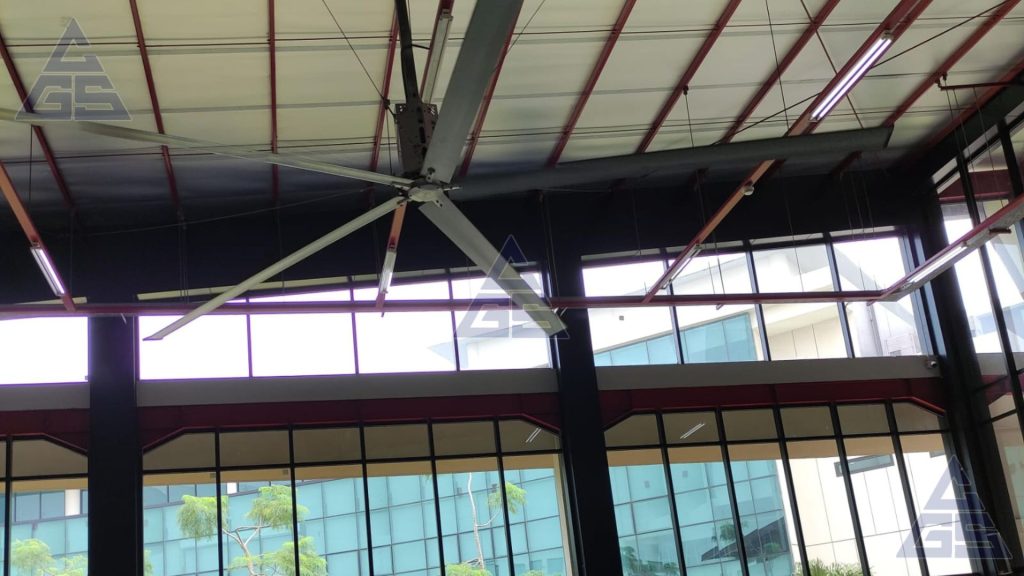 Pemasangan Kipas HVLS Purwodadi