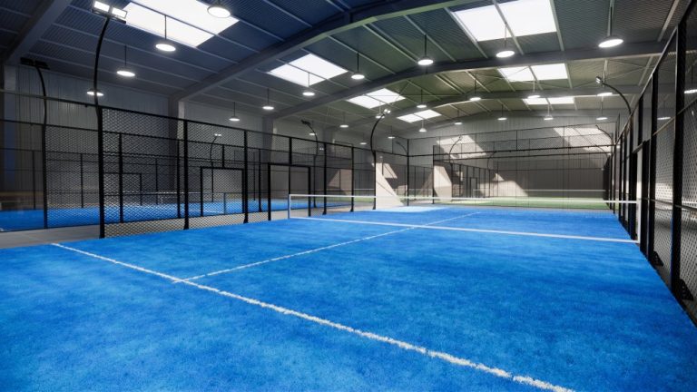 sirkulasi udara lapangan padel