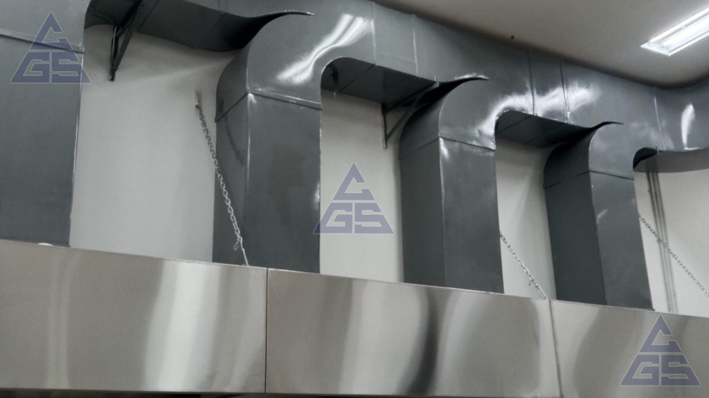 Pemasangan Ducting MBG Tegal